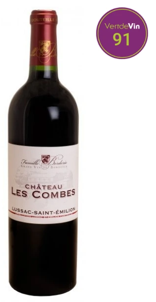 Famille Borderie Château Les Combes 2022, AOC Lussac Saint Emilion